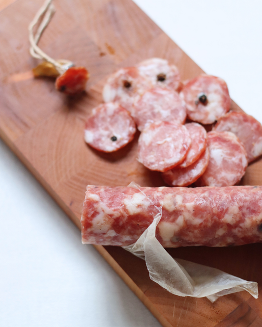 Salame Puro Cerdo Ahumado Artesanal | La Chica de Humo