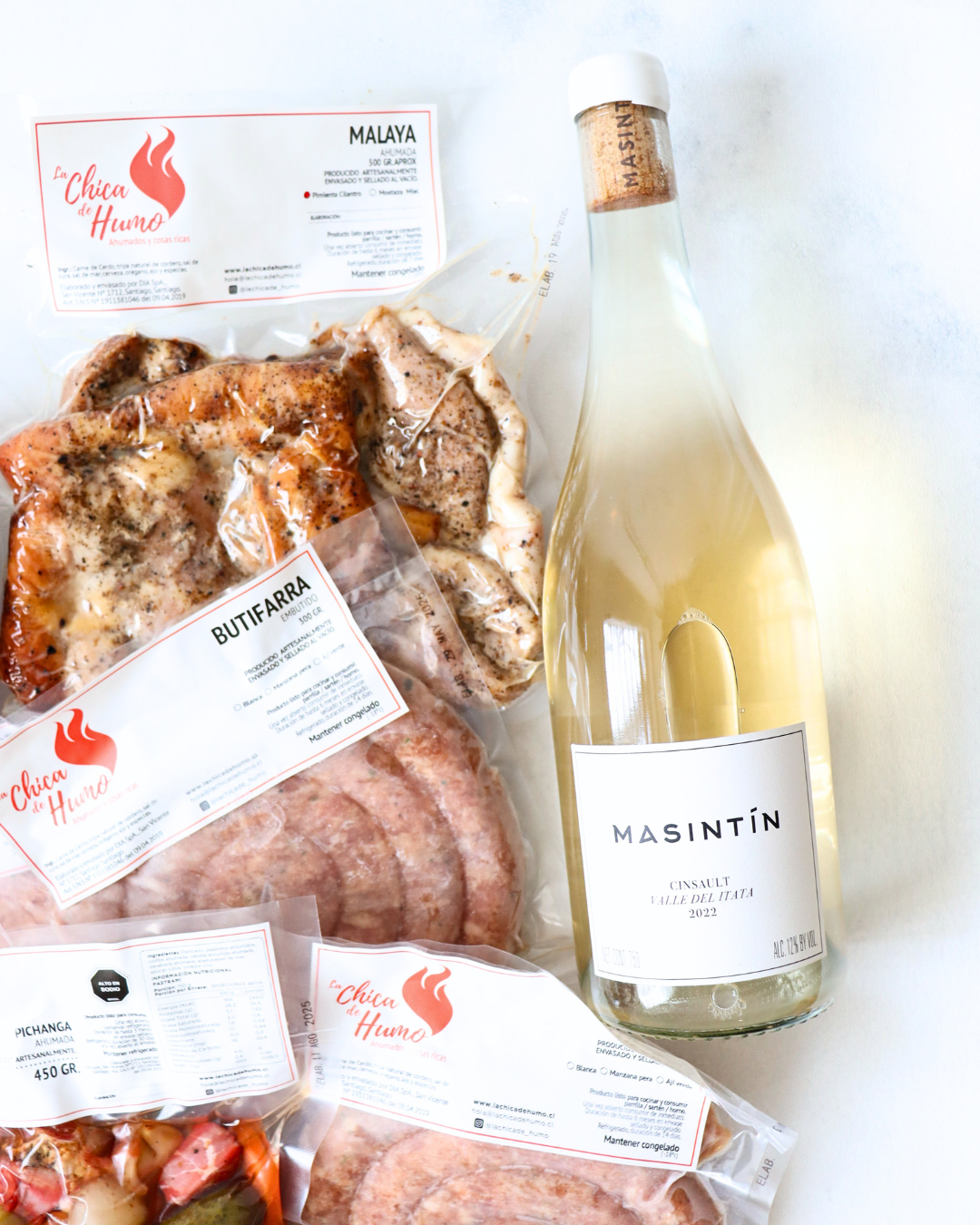 Pack Tiki Tikiti (el mejor picoteo dieciochero) + Vino Masintín (Cinsault) +  envío gratis + REGALO sorpresa