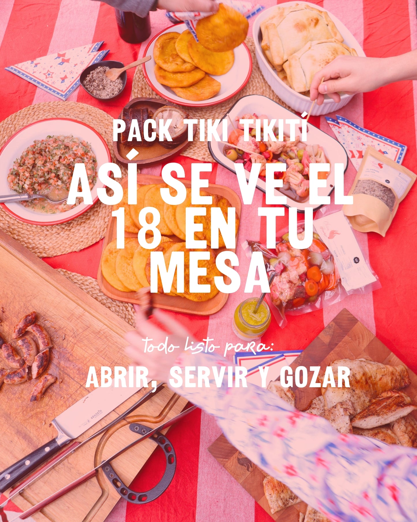 Pack Tiki Tikití + envío gratis en RM + REGALO
